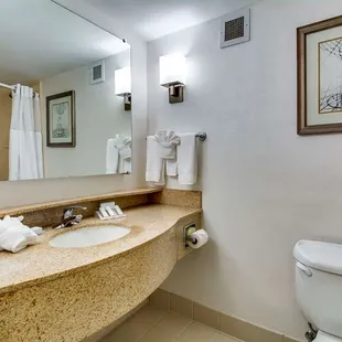Guest room bath