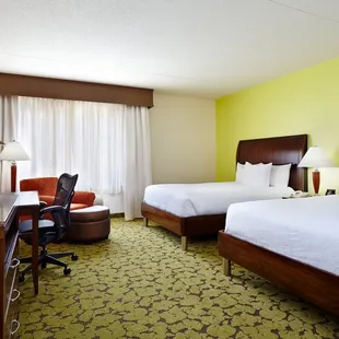 Accessible rooms offer everything you expect from Hilton Garden Inn rooms with extra space to move around.