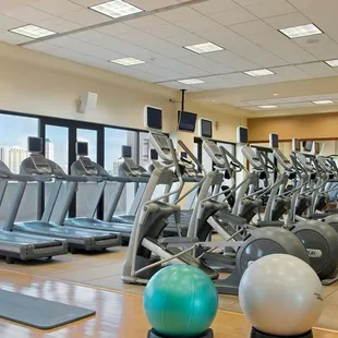 Health club  fitness center  gym