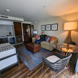 Living Room, Kitchenette, Dining area