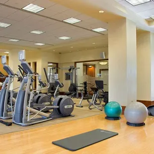 Health club  fitness center  gym
