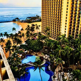 View from our room