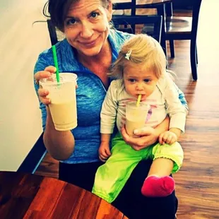 We have shakes that are baby friendly too!