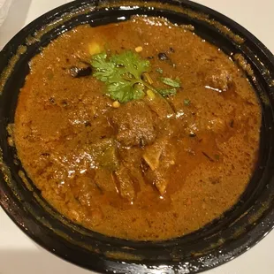 Himalaya Goat Curry so boney