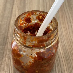 Ask for the secret spicy sauce they make themselves! So good and be careful it's really spicy!