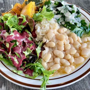 moderate lunch portion