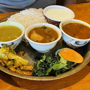 Veg thali