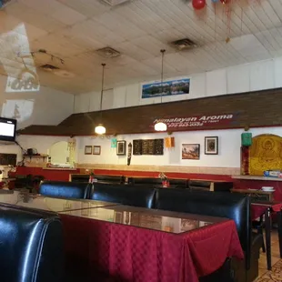 sushi and sashimi, interior
