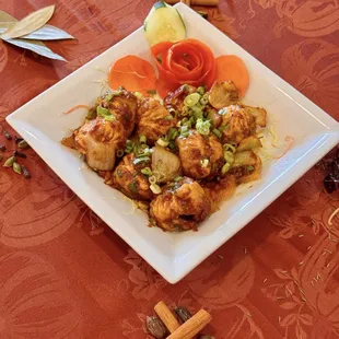 For those who love a bit of spice, our Chilli Chicken Momos are a fiery treat!