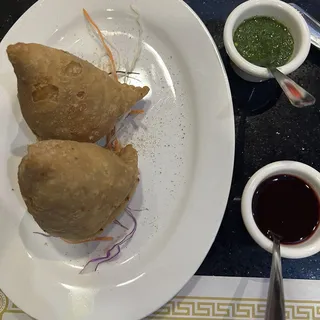2 Lamb Samosa
