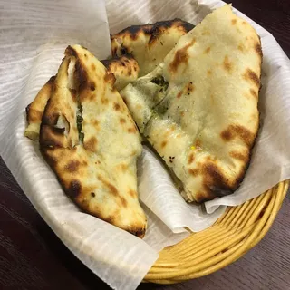 Spinach Naan