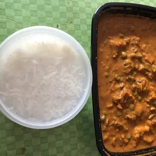 Vegan Mushroom and Cauliflower Peas Curry