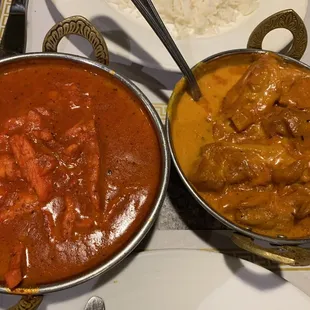 44. Butter Chicken and 45. Mango Chicken