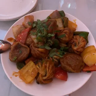 Himalayan Veggie Chilli MoMo