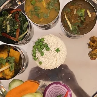 Goat Thali