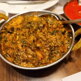 Chicken saag