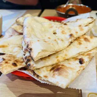 Butter Naan at Himalayan Grill Scripps Ranch Location