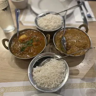 Shrimp curry and lamb nirvana