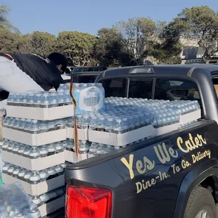 Water for LA fire fighter