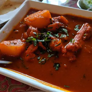 Fish vindaloo
