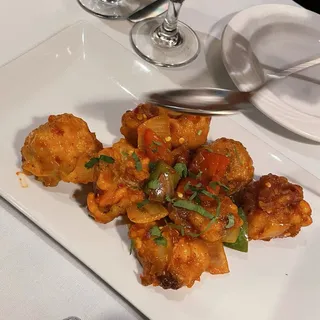 Gobi (Cauliflower) Manchurian (No Gluten-Free)