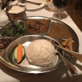 Daal Bhaat Tarkari (Lentil Rice)