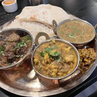 thakali lamb thali
