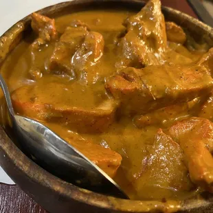 Chicken Madras Curry - LOTS of chicken!