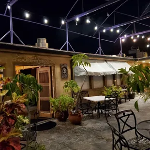 Breezy, refreshing rooftop patio