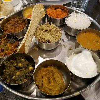 Himalayan Special Goat Thali