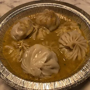 Jhol momo