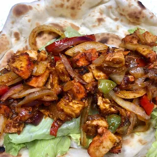 Chicken Tikka Naanwich Wrap