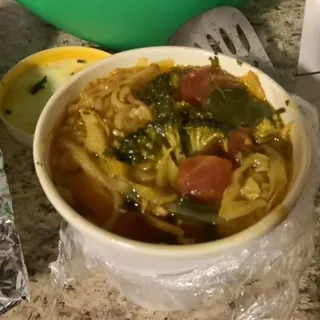 Large Bowl of Veggie Chow Chow Soup