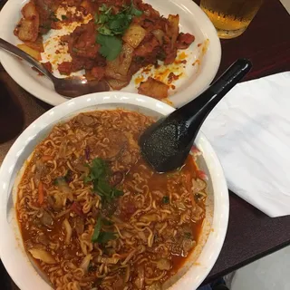 Large Bowl of Lamb Chow Chow Soup