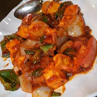 Paneer chili