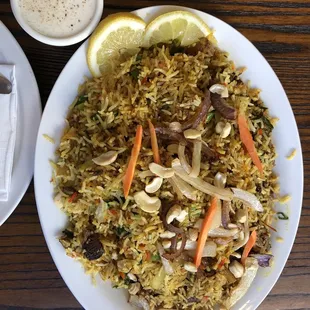Goat biryani