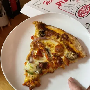 Himalayan Special pizza
