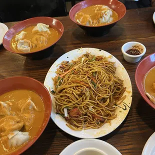 Jhol Momo(dumpling curry soup) Tray