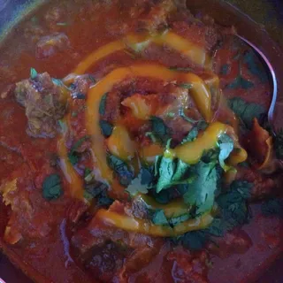 Goat mango curry