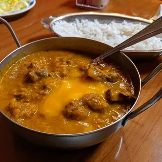 Lamb mango curry