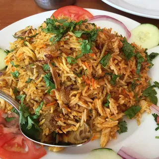 Lamb biryani