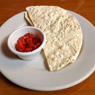 Papad (crispy lentil bread)