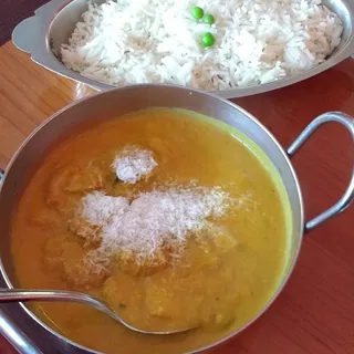 Chicken coconut curry