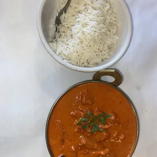 Butter Chicken &amp; White Rice