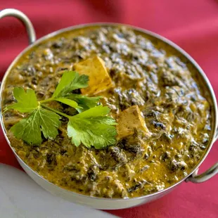 Palak paneer