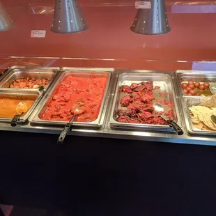 Meat curries (all chicken).