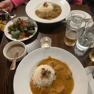 Chicken tarkari curry