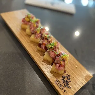 Spicy crispy tuna