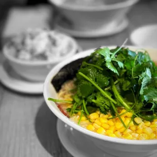 Miso Butter Corn Ramen | ig: whaEVAeats
