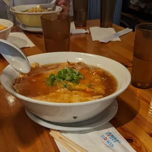 Snow Crab Omelette Ramen